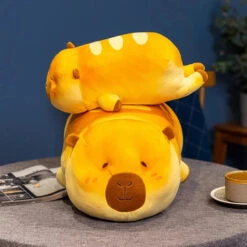 Cuddly Capybara Bread Plush -Kawaii Store kawaiies plushies plush softtoy cuddly capybara bread plush soft toy 175477