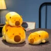 Cuddly Capybara Bread Plush 2 Cuddly Capybara Bread Plush -Kawaii Store kawaiies plushies plush softtoy cuddly capybara bread plush soft toy 579755