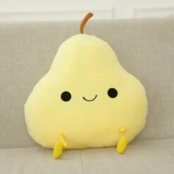 Cuddly Fruits Pastel Plushies -Kawaii Store kawaiies plushies plush softtoy cuddly fruits new soft toy pear 634083