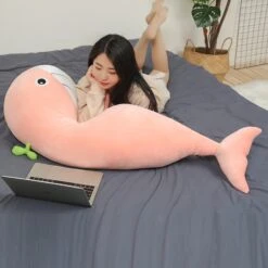 A Pod Of Cuddly Whale Plushies -Kawaii Store kawaiies plushies plush softtoy cuddly giant whale soft toy 694090