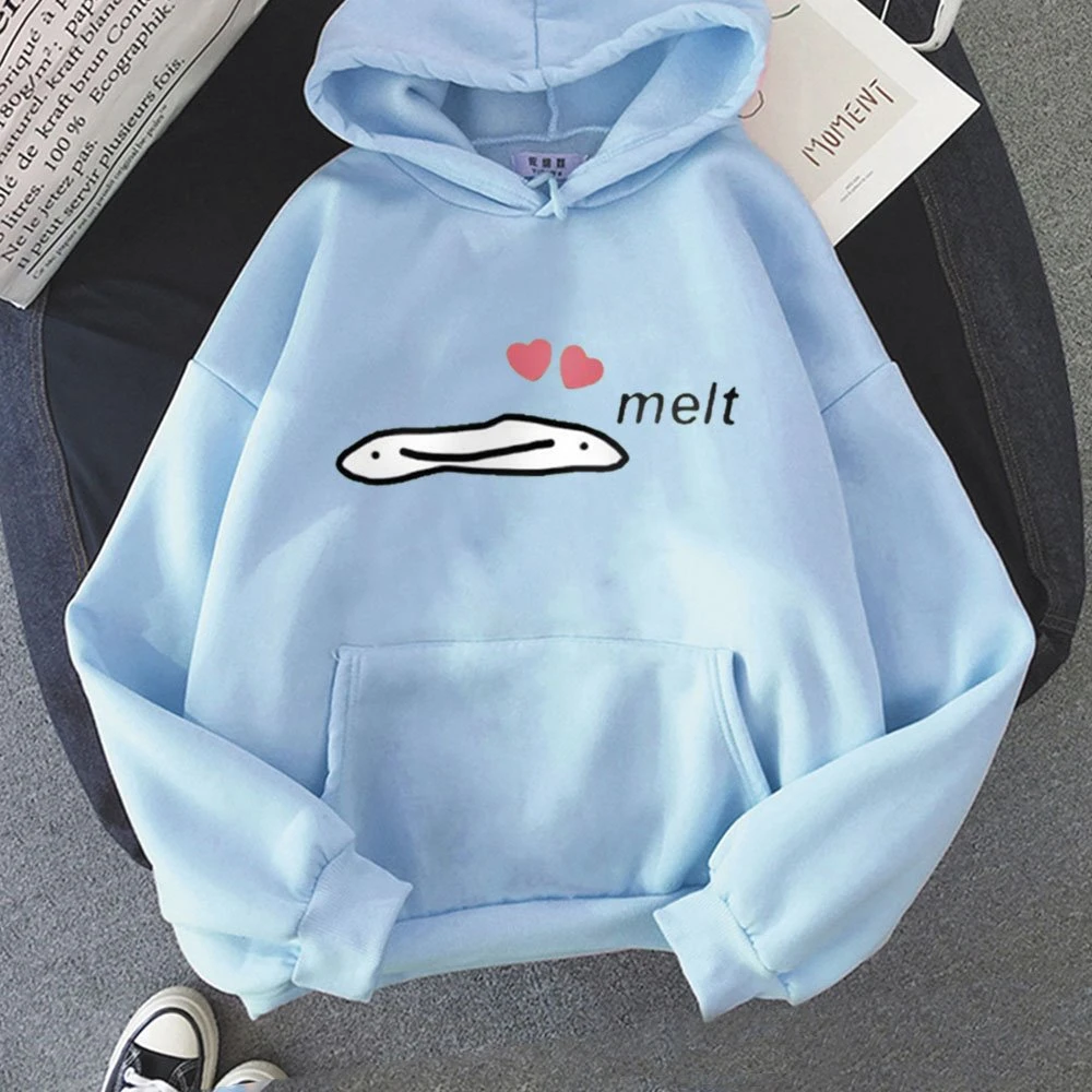 Apparel Cute Anime Melting Heart Hoodie 4 Apparel Cute Anime Melting Heart Hoodie - Image 2