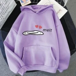 Apparel Cute Anime Melting Heart Hoodie 29 Apparel Cute Anime Melting Heart Hoodie -Kawaii Store kawaiies plushies plush softtoy cute anime melting heart hoodie apparel purple xxl 899094