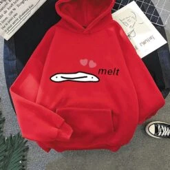 Apparel Cute Anime Melting Heart Hoodie 30 Apparel Cute Anime Melting Heart Hoodie -Kawaii Store kawaiies plushies plush softtoy cute anime melting heart hoodie apparel red xxxl 123196