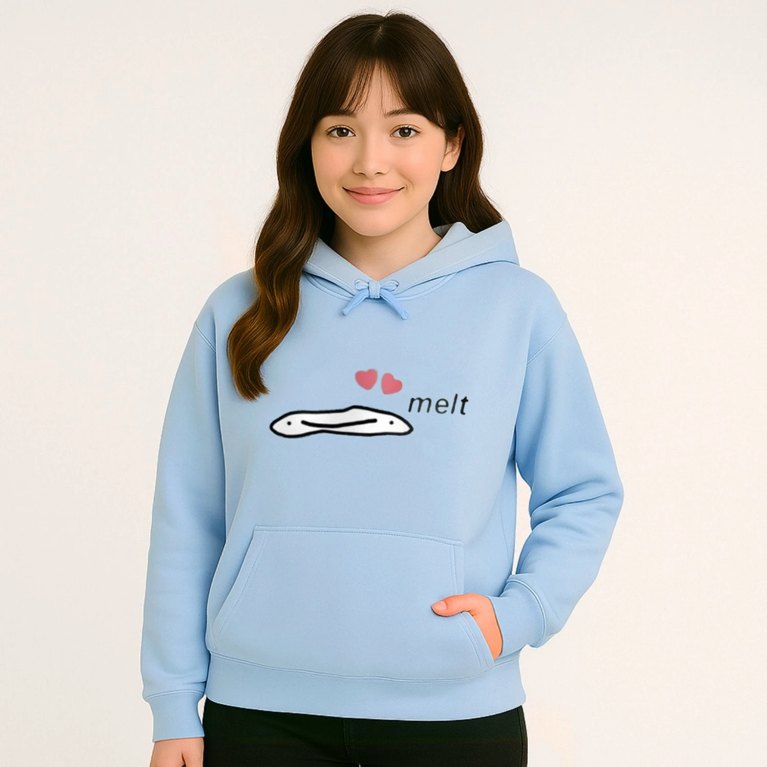 Apparel Cute Anime Melting Heart Hoodie 3 Apparel Cute Anime Melting Heart Hoodie