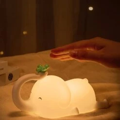 Cute Baby Elephant LED Night Light