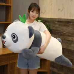 Cute Baby Giant Panda Bear Plushie -Kawaii Store kawaiies plushies plush softtoy cute baby giant panda bear plushie soft toy 247142