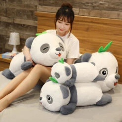 Cute Baby Giant Panda Bear Plushie -Kawaii Store kawaiies plushies plush softtoy cute baby giant panda bear plushie soft toy 340675