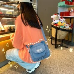 Apparel Cute Bear Ears Side Bag -Kawaii Store kawaiies plushies plush softtoy cute bear ears side bag new apparel 352153