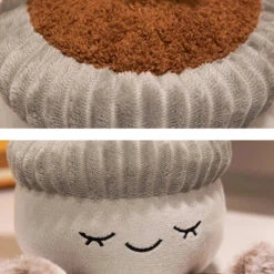 Cute Cactus Flower Plant Plushie -Kawaii Store kawaiies plushies plush softtoy cute cactus flower plant plushie 710802