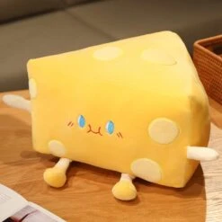 Cute Cheese Block Plushie -Kawaii Store kawaiies plushies plush softtoy cute cheese block plushie soft toy none 20cm 819770
