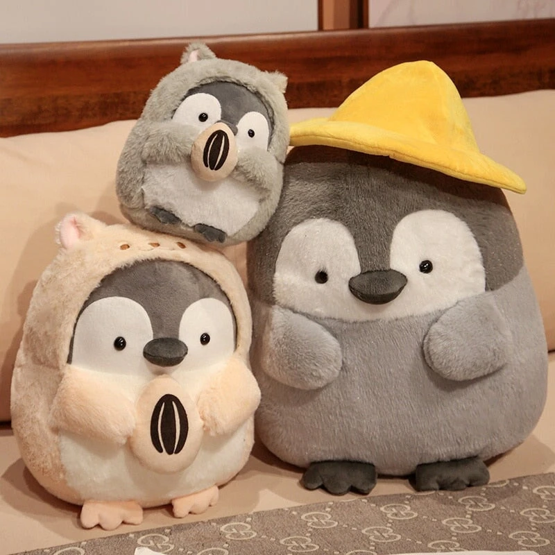 Cute Cuddly Penguin Plushie Family 3 Cute Cuddly Penguin Plushie Family