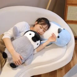 Cute Fluffy Penguin Walrus Plushies -Kawaii Store kawaiies plushies plush softtoy cute fluffy penguin walrus plushies soft toy 736325