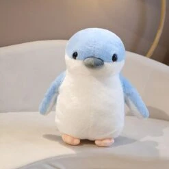 Cute Fluffy Penguin Walrus Plushies -Kawaii Store kawaiies plushies plush softtoy cute fluffy penguin walrus plushies soft toy blue penguin 14in 35cm 694215