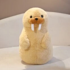 Cute Fluffy Penguin Walrus Plushies -Kawaii Store kawaiies plushies plush softtoy cute fluffy penguin walrus plushies soft toy walrus 14in 35cm 115132