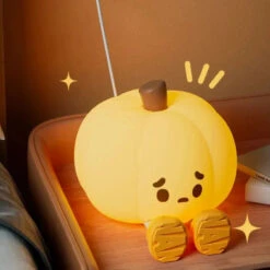 Cute Halloween Pumpkin LED Night Light -Kawaii Store kawaiies plushies plush softtoy cute halloween pumpkin led night light home decor 441077