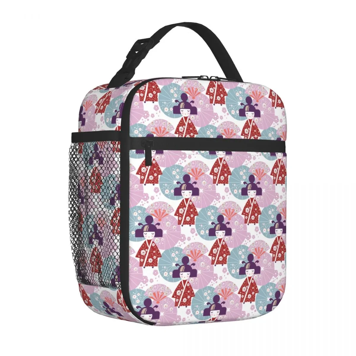 Cute Japanese-themed Kimono Kokeshi Doll Lunch Boxes 3 Cute Japanese-themed Kimono Kokeshi Doll Lunch Boxes