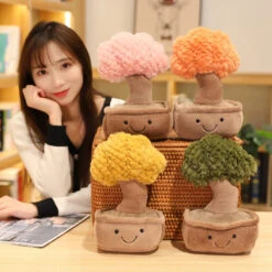 Cute Little Bonsai Tree Buddy Plushies 17 Cute Little Bonsai Tree Buddy Plushies -Kawaii Store kawaiies plushies plush softtoy cute little bonsai tree buddy plushies soft toy 336441