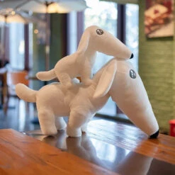 Cute Long Nose Borzoi Dog Plush -Kawaii Store kawaiies plushies plush softtoy cute long nose borzoi dog plush soft toy 282162