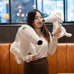 Cute Long Nose Borzoi Dog Plush -Kawaii Store kawaiies plushies plush softtoy cute long nose borzoi dog plush soft toy 303456