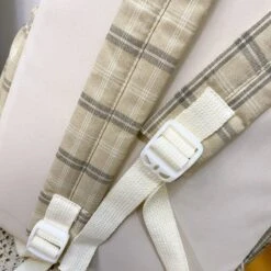 Apparel Cute Plaid Two-Tone Pastel Backpack -Kawaii Store kawaiies plushies plush softtoy cute plaid two tone pastel backpack new bags 353722