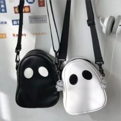 Apparel Cute Round Ghost Bag -Kawaii Store kawaiies plushies plush softtoy cute round ghost bag new apparel 469634
