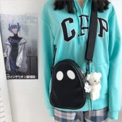 Apparel Cute Round Ghost Bag -Kawaii Store kawaiies plushies plush softtoy cute round ghost bag new apparel 666411