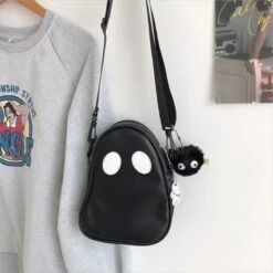 Apparel Cute Round Ghost Bag -Kawaii Store kawaiies plushies plush softtoy cute round ghost bag new apparel 687484