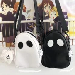Apparel Cute Round Ghost Bag -Kawaii Store kawaiies plushies plush softtoy cute round ghost bag new apparel 841421
