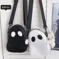 Apparel Cute Round Ghost Bag -Kawaii Store kawaiies plushies plush softtoy cute round ghost bag new apparel 977034