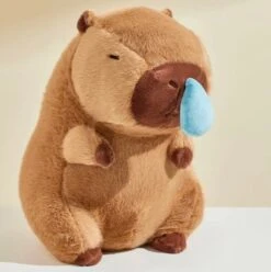 Cute Snotty Capybara Runny Nose Plushie -Kawaii Store kawaiies plushies plush softtoy cute snotty capybara runny nose plushie soft toy 549181