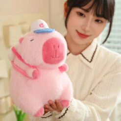 Cute Sporty Capybara Plushie -Kawaii Store kawaiies plushies plush softtoy cute sporty capybara plushie soft toy 948312