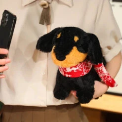 Dachshund Sausage Dog Plush -Kawaii Store kawaiies plushies plush softtoy dachshund sausage dog plush soft toy 126319