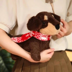 Dachshund Sausage Dog Plush -Kawaii Store kawaiies plushies plush softtoy dachshund sausage dog plush soft toy 308707