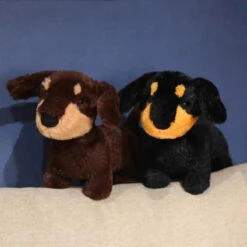 Dachshund Sausage Dog Plush -Kawaii Store kawaiies plushies plush softtoy dachshund sausage dog plush soft toy 492778