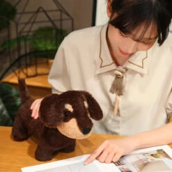 Dachshund Sausage Dog Plush -Kawaii Store kawaiies plushies plush softtoy dachshund sausage dog plush soft toy 689915