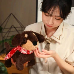 Dachshund Sausage Dog Plush -Kawaii Store kawaiies plushies plush softtoy dachshund sausage dog plush soft toy 867706