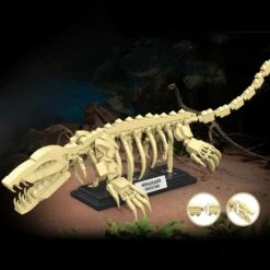 Dinosaur Fossil Skeletons Building Blocks Collection 2 | LIMITED STOCK -Kawaii Store kawaiies plushies plush softtoy dinosaur fossil skeletons building blocks collection 2 limited stock build it mosasaurus 498pcs 760696