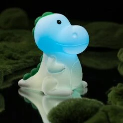 Dinosaur Silicone LED Night Light Cartoon Children -Kawaii Store kawaiies plushies plush softtoy dinosaur silicone led night light cartoon children home decor 907330