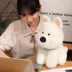 Dougal & Skye West Highland Terrier Dog Plush -Kawaii Store kawaiies plushies plush softtoy dougal skye west highland terrier dog plush soft toy 369759