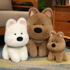 Dougal & Skye West Highland Terrier Dog Plush -Kawaii Store kawaiies plushies plush softtoy dougal skye west highland terrier dog plush soft toy 404215