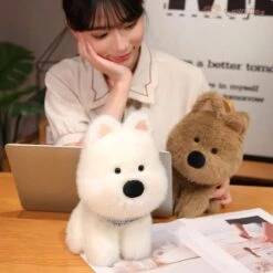 Dougal & Skye West Highland Terrier Dog Plush -Kawaii Store kawaiies plushies plush softtoy dougal skye west highland terrier dog plush soft toy 624678
