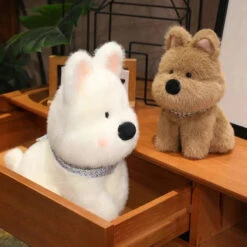 Dougal & Skye West Highland Terrier Dog Plush -Kawaii Store kawaiies plushies plush softtoy dougal skye west highland terrier dog plush soft toy 637284