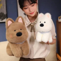 Dougal & Skye West Highland Terrier Dog Plush -Kawaii Store kawaiies plushies plush softtoy dougal skye west highland terrier dog plush soft toy 788254