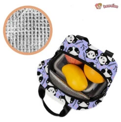 Dozens Of Pandas Insulated Lunch Bags -Kawaii Store kawaiies plushies plush softtoy dozens of pandas insulated lunch bags bag 226414