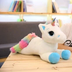 Dream Rainbow Unicorn Plush -Kawaii Store kawaiies plushies plush softtoy dream rainbow unicorn plush soft toy 139179