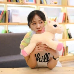 Dream Rainbow Unicorn Plush -Kawaii Store kawaiies plushies plush softtoy dream rainbow unicorn plush soft toy 187592