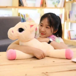 Dream Rainbow Unicorn Plush -Kawaii Store kawaiies plushies plush softtoy dream rainbow unicorn plush soft toy 391439