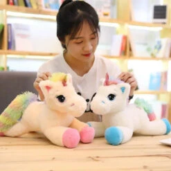 Dream Rainbow Unicorn Plush -Kawaii Store kawaiies plushies plush softtoy dream rainbow unicorn plush soft toy 882105