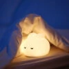Dreaming Bunny LED Night Light -Kawaii Store kawaiies plushies plush softtoy dreaming bunny led night light home decor 317218