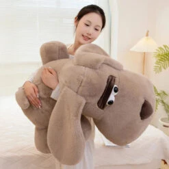 Duke The Kawaii Bloodhound Dog Plushie -Kawaii Store kawaiies plushies plush softtoy duke the kawaii bloodhound dog plushie soft toy 104672